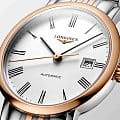Longines Longines Elegant Collection L4.310.5.11.7 женские часы белый циферблат на запястье
