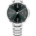 Tommy Hilfiger Tommy Hilfiger Sport 1782204  1782204 кварцевые женские часы черный циферблат, браслет нержавеющая сталь — вид спереди