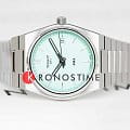 Tissot Tissot PRX 35 ММ T137.210.11.091.00 кварцевые мужские часы часы крупный план зеленый циферблата