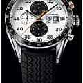 TAG Heuer TAG Heuer McClaren 1974 Carrera CAR2A12.FT6033 механические мужские часы часы крупный план  циферблата