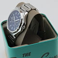 Fossil Fossil Evanston BQ2610 мужские часы синий циферблат на запястье