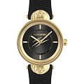 Plein Sport Plein Sport PSLEA0224  PSLEA0224 кварцевые женские часы  черный циферблат, браслет силикон — вид спереди