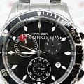 Hamilton Hamilton Jazzmaster Seaview Chrono Quartz H37512131, jazzmaster швейцария мужские часы на браслете нержавеющая сталь боковой вид