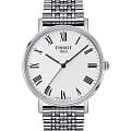 Tissot Tissot Everytime Medium T109.410.11.033.00 Everytime T1094101103300 кварцевые мужские часы белый циферблат, браслет нержавеющая сталь — вид спереди
