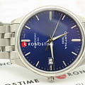 Certina Certina DS-8 Chronometer C033.451.11.041.00 кварцевые мужские часы часы крупный план синий циферблата