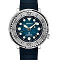 Seiko Seiko Prospex SRPH77K1  SRPH77K1 механические мужские часы синий циферблат, браслет силикон — вид спереди
