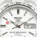 Seiko Seiko Seiko 5 SNKD97J1, 5 regular япония мужские часы на браслете нержавеющая сталь боковой вид