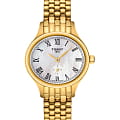 Tissot Tissot Bella Ora Piccola T103.110.33.113.00 Bella Ora T1031103311300 кварцевые женские часы белый циферблат, браслет сталь c pvd покрытием — вид спереди