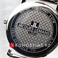 Jacques Lemans Jacques Lemans  Classic 1-2003i кварцевые мужские часы часы крупный план черный циферблата