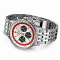 Оригинальные часы Breitling Breitling Navitimer B01 Chronograph 43 Boeing 747 AB01383B1G1A1 механические калибр механизма мануфактурный механизм breitling caliber b01 общий вид