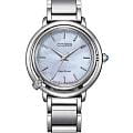 Citizen Citizen Citizen L EM1090-60D  EM1090-60D кварцевые женские часы перламутровый циферблат, браслет нержавеющая сталь — вид спереди