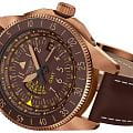 Aviator Aviator Airacobra GMT V.1.37.8.306.4 , наручные мужские часы фото под углом