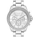 Michael Kors Michael Kors Wren MK7429  MK7429 кварцевые женские часы  серебристый циферблат, браслет нержавеющая сталь — вид спереди