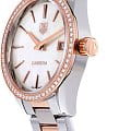 TAG Heuer TAG Heuer Carrera WAR1353.BD0779, carrera швейцария женские часы на браслете нержавеющая сталь + золото 18к боковой вид