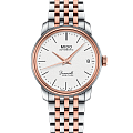 Mido Mido Baroncelli M027.207.22.010.00  M0272072201000 механические женские часы белый циферблат, браслет нержавеющая сталь — вид спереди
