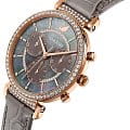 Swarovski Swarovski Passage Chrono 5580348  швейцарские женские часы на браслете кожаный боковой вид