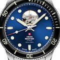 Swiss Military by Chrono Swiss Military Automatic Dive SMA34106.12  наручные мужские часы фото под углом.