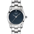 Tissot Tissot T-Wave T112.210.11.041.00 T Wave T1122101104100 кварцевые женские часы  синий циферблат, браслет нержавеющая сталь — вид спереди