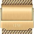 Daniel Wellington Daniel Wellington Classic Mesh Onyx Gold DW00100631, classic  швеция мужские часы на браслете нержавеющая сталь с pvd-покрытием боковой вид