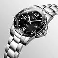 Longines Longines HydroConquest L3.781.4.56.6 швейцарские наручные мужские часы заводная головка с логотипом Longines