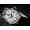 Orient Orient RA-AP0002S1 механические мужские часы часы крупный план белый циферблата