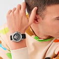 Plein Sport Plein Sport Glam Chrono PSMEA0124 мужские часы черный циферблат на запястье
