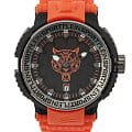 Plein Sport Plein Sport Tiger Power PSEDA0424  PSEDA0424 кварцевые мужские часы черный циферблат, браслет силикон — вид спереди