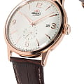 Orient Orient RA-AP0001S1, classic automatic япония мужские часы на браслете кожаный боковой вид