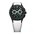 TAG Heuer TAG Heuer Connected Golf Edition SBG8A82.EB0206 электронные мужские часы часы, крупный план черный циферблат