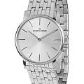 Jacques Lemans Jacques Lemans Classic 1-1849E  1-1849E кварцевые женские часы белый циферблат, браслет нержавеющая сталь — вид спереди