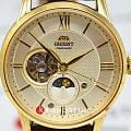 Orient Orient Classic Automatic RA-AS0010S, sun and moon япония мужские часы на браслете кожаный боковой вид