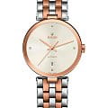 Rado Rado Florence Automatic Diamonds R48902733 Automatic R48902733 механические мужские часы серебристый циферблат, браслет сталь c pvd покрытием — вид спереди