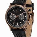 Maserati Maserati Legend R8871638001  R8871638001 кварцевые мужские часы черный циферблат, браслет кожаный — вид спереди