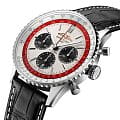 Breitling Breitling Navitimer B01 Chronograph 43 Boeing 747 AB01383B1G1P1 механические мужские часы часы крупный план  циферблата