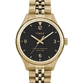 Timex Timex Waterbury Traditional TW2R69300  TW2R69300 кварцевые женские часы  черный циферблат, браслет нержавеющая сталь с pvd-покрытием — вид спереди