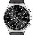 Swatch Swatch I New Chrono YVS495  — задняя крышка металл сталь корпуса швейцарские часы
