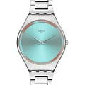 Swatch Swatch Skin Irony SYXS155G  SYXS155G кварцевые женские часы серебристый циферблат, браслет нержавеющая сталь — вид спереди