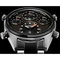 Seiko Seiko Prospex SFJ005P1 кварцевые мужские часы часы крупный план бежевый циферблата