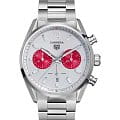 TAG Heuer TAG Heuer Carrera CBN201M.EA0016  CBN201M.EA0016 механические мужские часы серебристый циферблат, браслет нержавеющая сталь — вид спереди