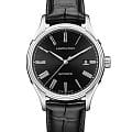 Hamilton Hamilton American Classic Valiant Auto H39515734  H39515734 механические мужские часы черный циферблат, браслет нержавеющая сталь — вид спереди