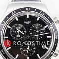 Swatch Swatch I New Chrono YVS495 gent швейцарские мужские часы на браслете кожаный боковой вид