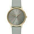 Armani Exchange Armani Exchange Lola AX5618  AX5618 кварцевые женские часы серый циферблат, браслет кожаный — вид спереди