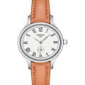 Tissot Tissot Bella Ora Piccola T103.110.16.033.00 Bella Ora T1031101603300 кварцевые женские часы белый циферблат, браслет кожаный — вид спереди