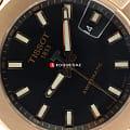 Tissot Tissot T-Race Swissmatic T115.407.37.051.00 механические мужские часы часы крупный план черный циферблата