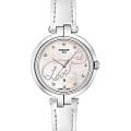 Tissot Tissot Flamingo T094.210.16.111.01 Flamingo T0942101611101 кварцевые женские часы перламутровый циферблат, браслет кожаный — вид спереди