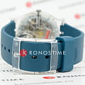 Swatch Swatch Gent Biosourced Standard SO28K700 кварцевые женские часы часы крупный план бирюзовый циферблата