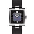 Tissot Tissot T02 T090.310.17.121.00  T0903101712100 кварцевые женские часы  черный циферблат, браслет тканевый — вид спереди