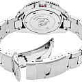 Seiko Seiko Prospex SNE589, prospex япония мужские часы на браслете нержавеющая сталь боковой вид