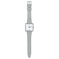 Swatch Swatch Square Bioceramic Standard SO34M700, bioceramic швейцария женские часы на браслете биоматериал боковой вид
