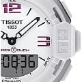 Tissot Tissot T-Race Touch T081.420.17.017.00, t-sport швейцария мужские часы на браслете каучук боковой вид